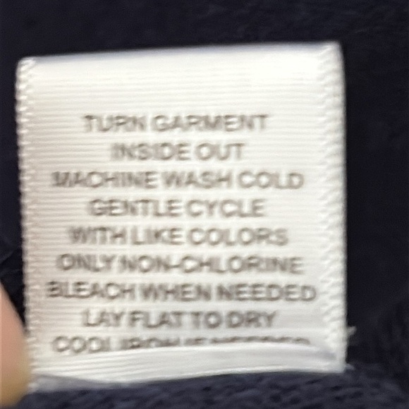 New York & Co Dolman Sweater Navy Blue Button Shoulder Sleeve Size M Fall Winter - Picture 9 of 10